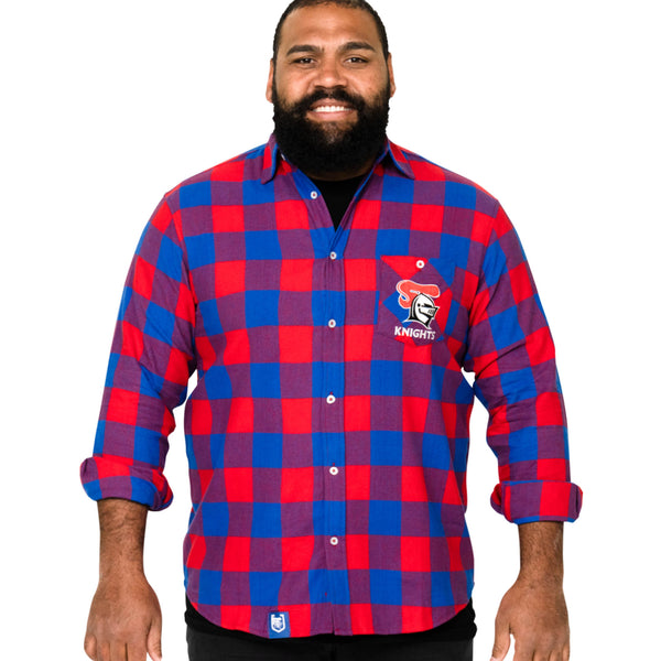 NRL Knights 'Lumberjack' Flannel Shirt