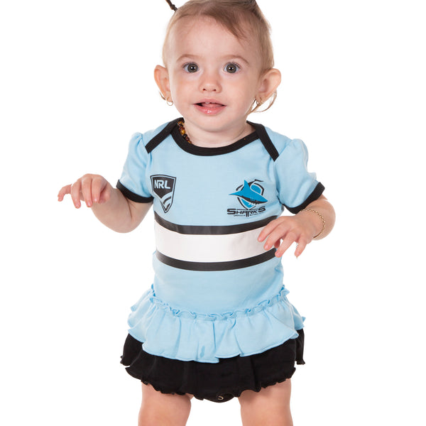 NRL Sharks Girls Footysuit