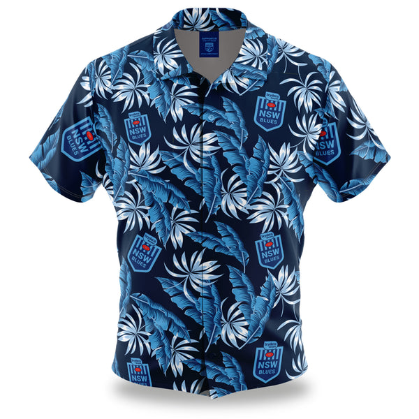 NSW Blues 'Paradise' Hawaiian Shirt
