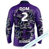 NRL Storm "Razorback" Outback Shirts - Adult