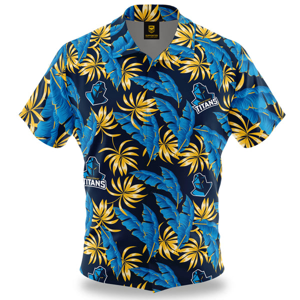 NRL Titans 'Paradise' Hawaiian Shirt