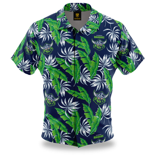 NRL Raiders 'Paradise' Hawaiian Shirt
