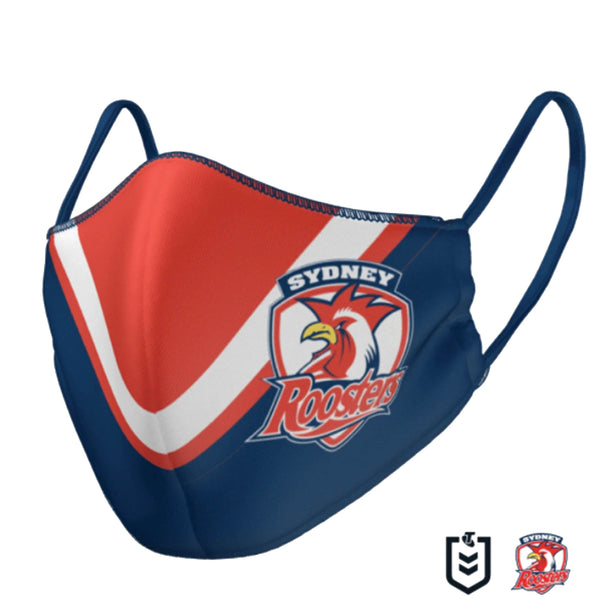 NRL Roosters Face Mask
