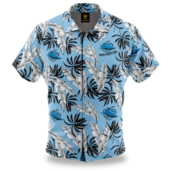 NRL Sharks 'Paradise' Hawaiian Shirt