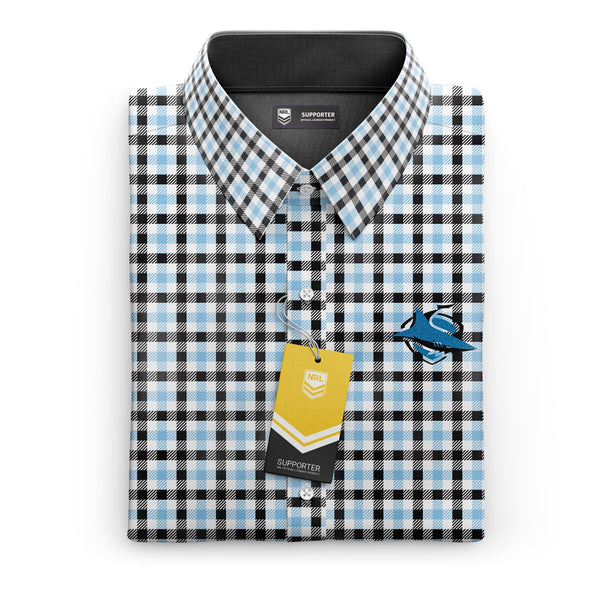 NRL Sharks 'Wynyard' Dress Shirt