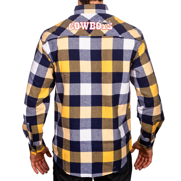 NRL Cowboys 'Lumberjack' Flannel Shirt