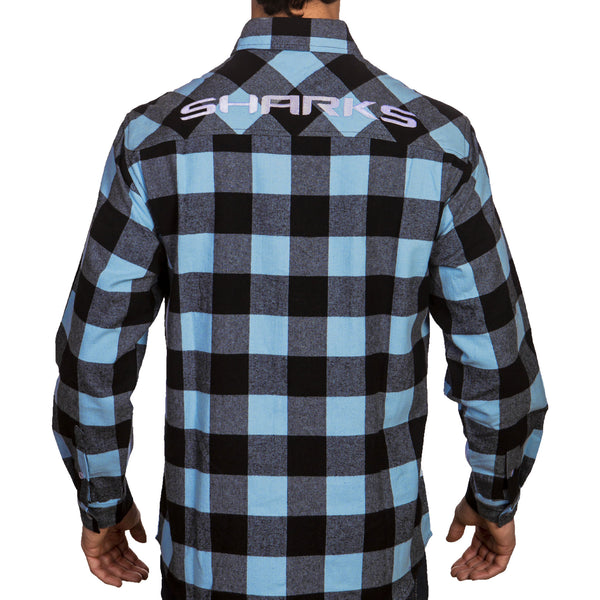 NRL Sharks 'Lumberjack' Flannel Shirt